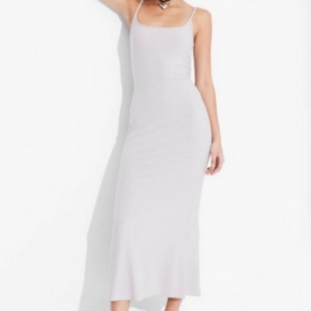 Wild Fable Women's Strappy Silver Gown Size M